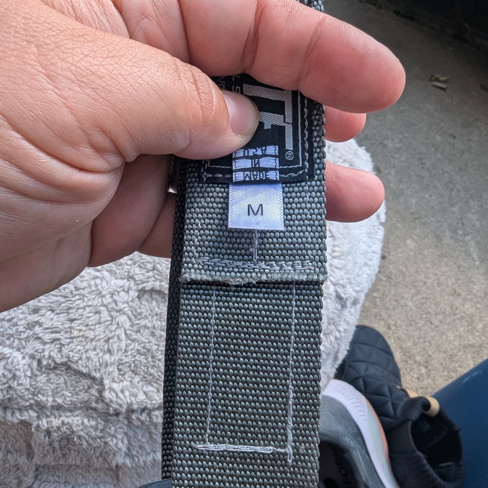 Men's Elite Survival Gray Belt Size Medium View 6